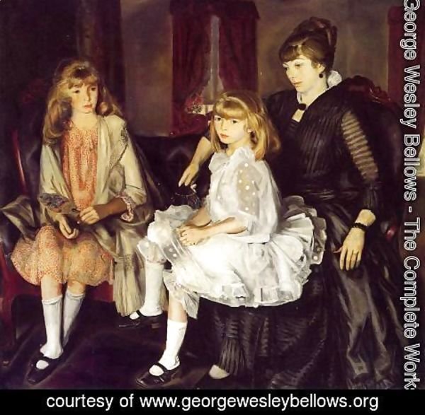 George Wesley Bellows - Emma And Her Children