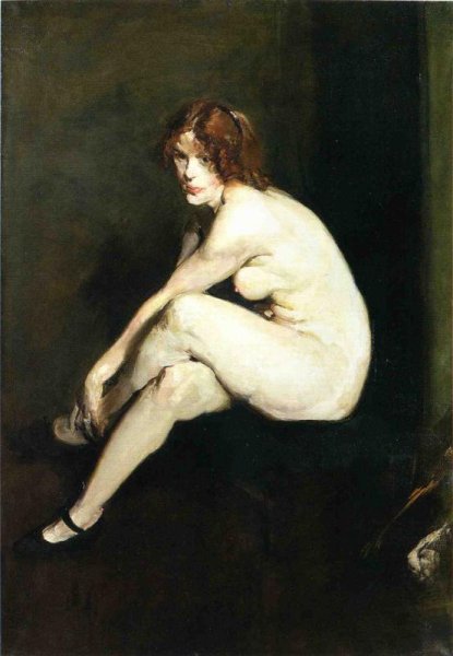 Nude Girl  Miss Leslie Hall